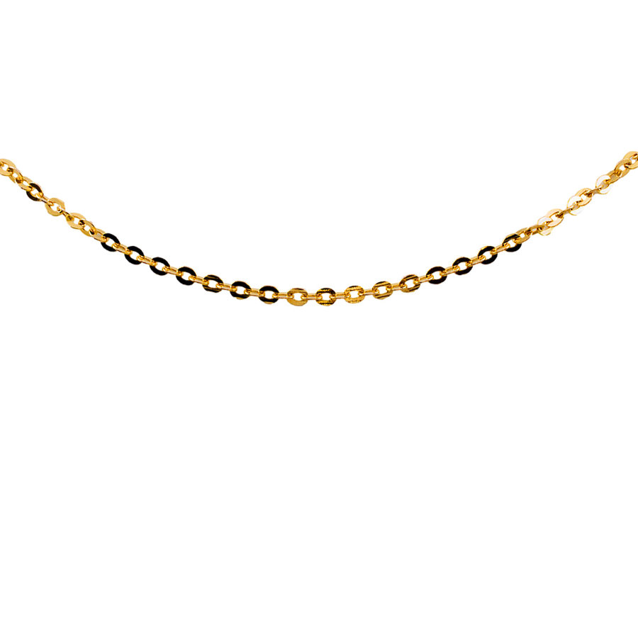 9ct gold 2.5g 18 inch trace Chain